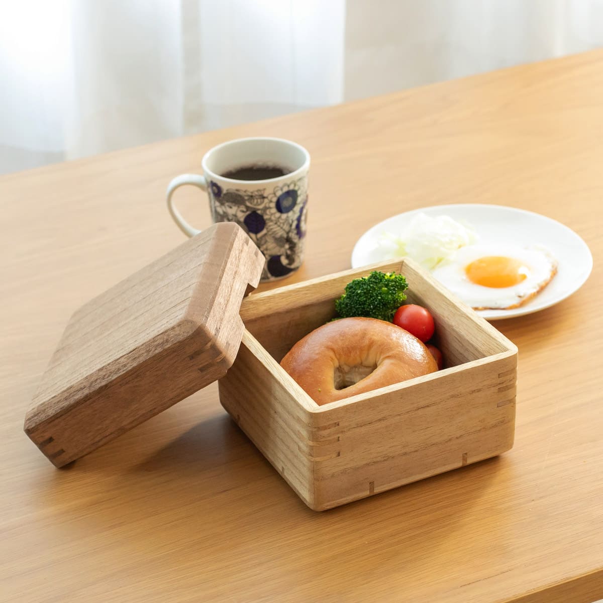 桐製レンジ対応蒸し鉢 小