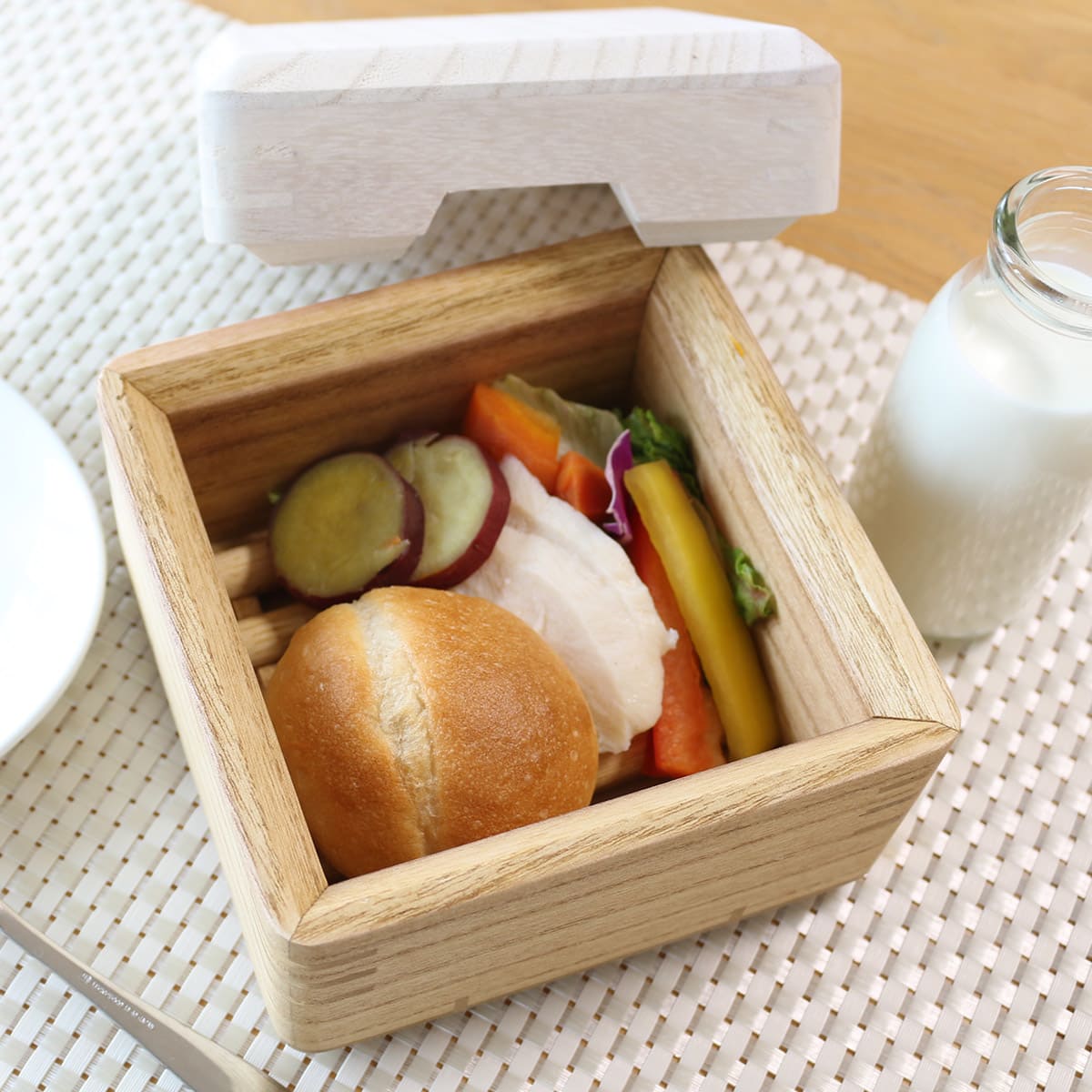 桐製レンジ対応蒸し鉢 小