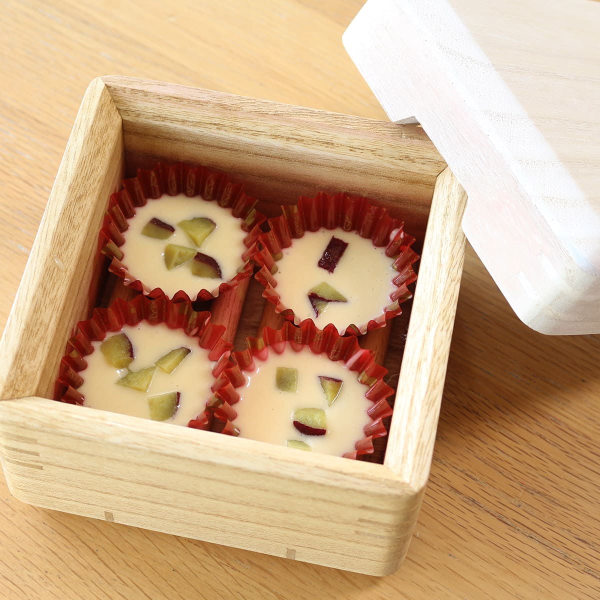 桐製レンジ対応蒸し鉢 小