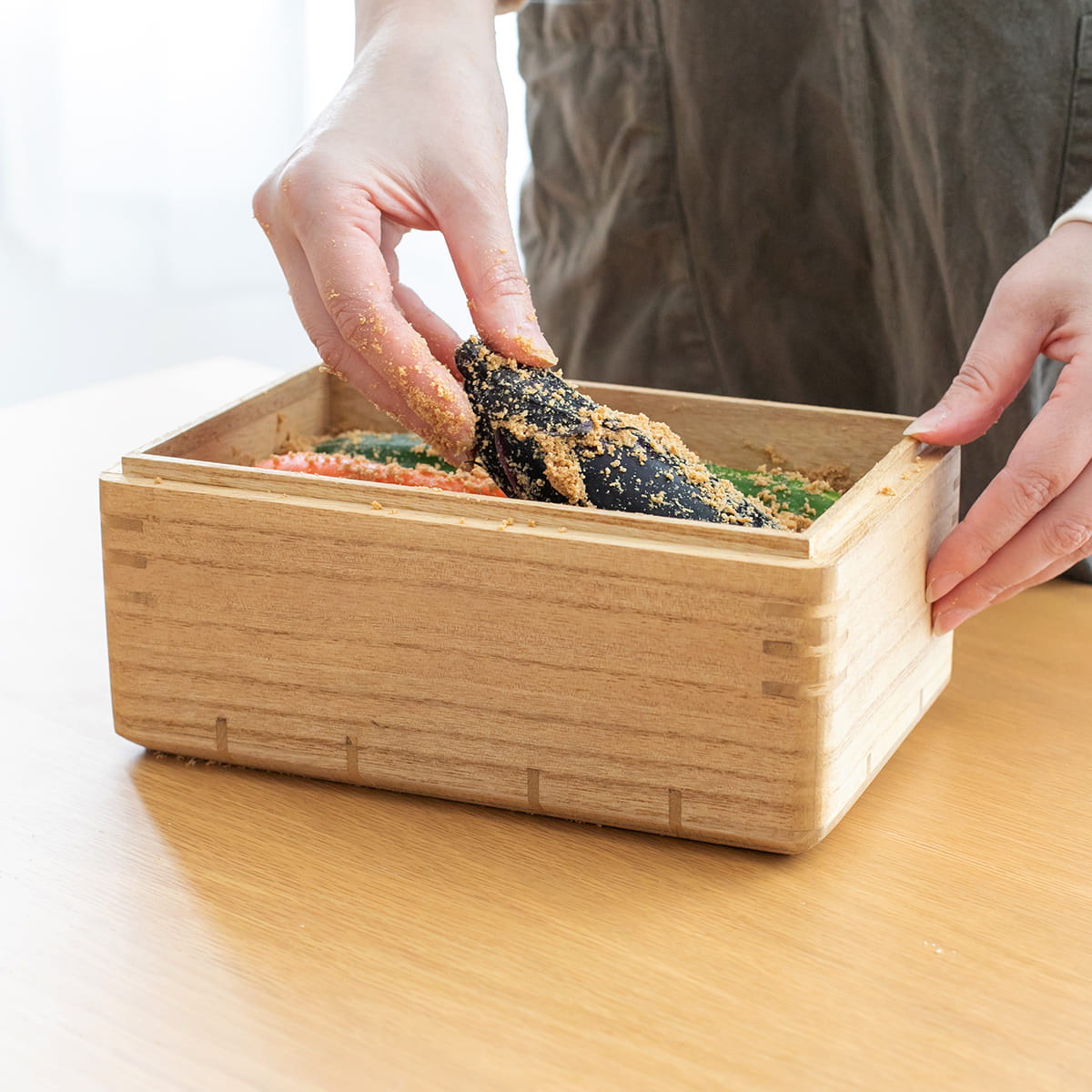 桐製ぬか漬け鉢