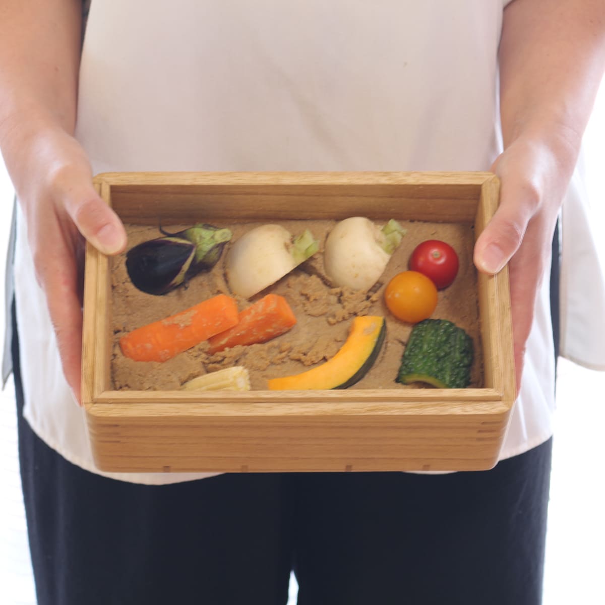 桐製ぬか漬け鉢