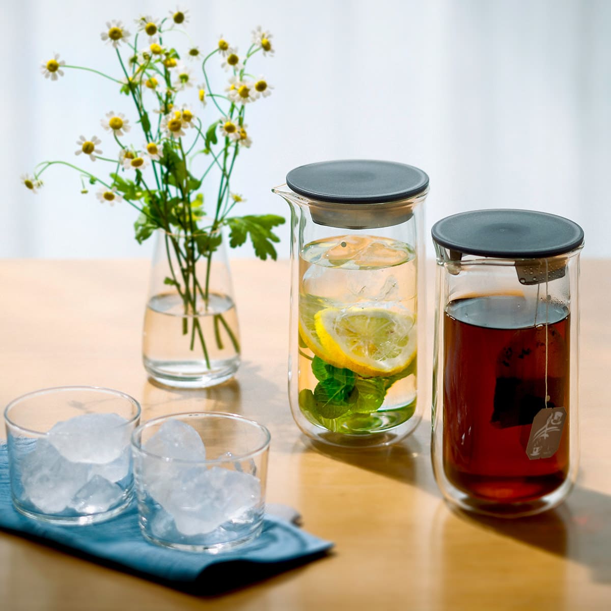 【marna】ダブルウォールカラフェ530ml