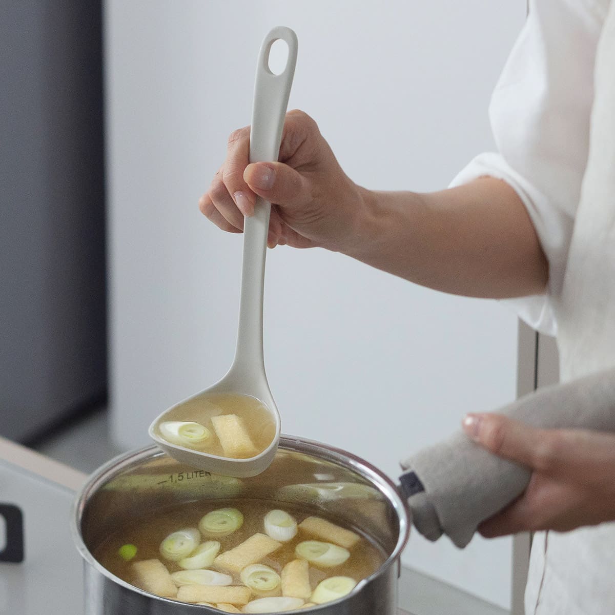 【marna】すくいやすいお玉S