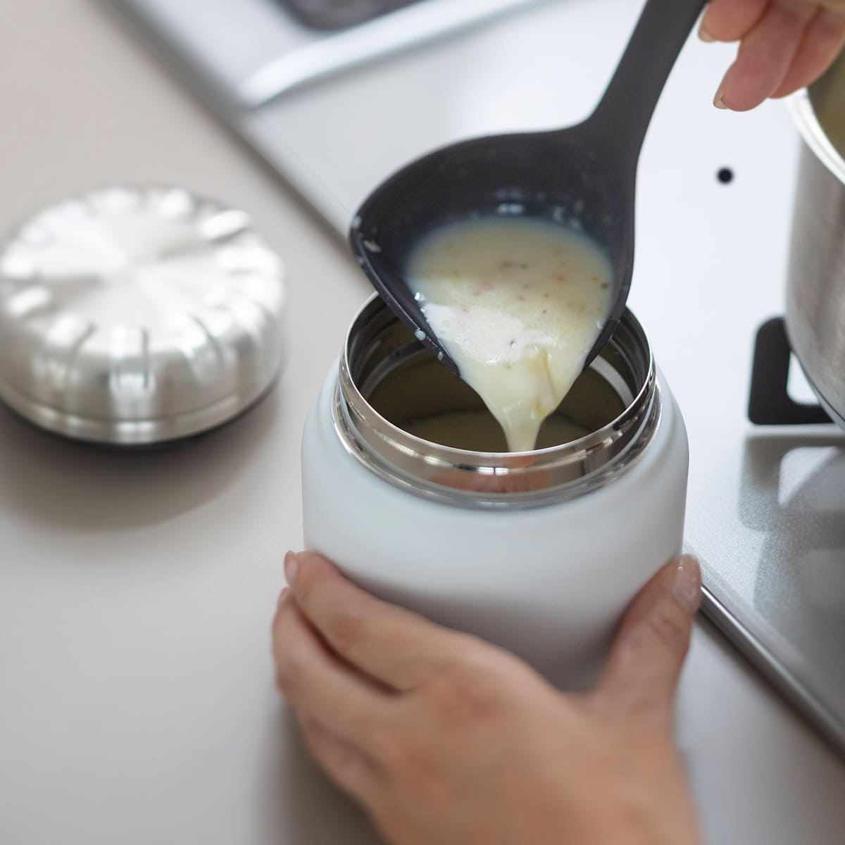 【marna】すくいやすいお玉S