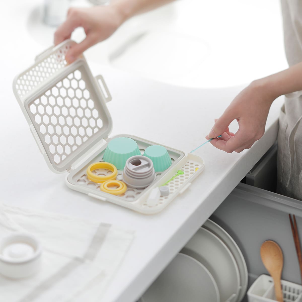 【marna】食洗機用小物ネット