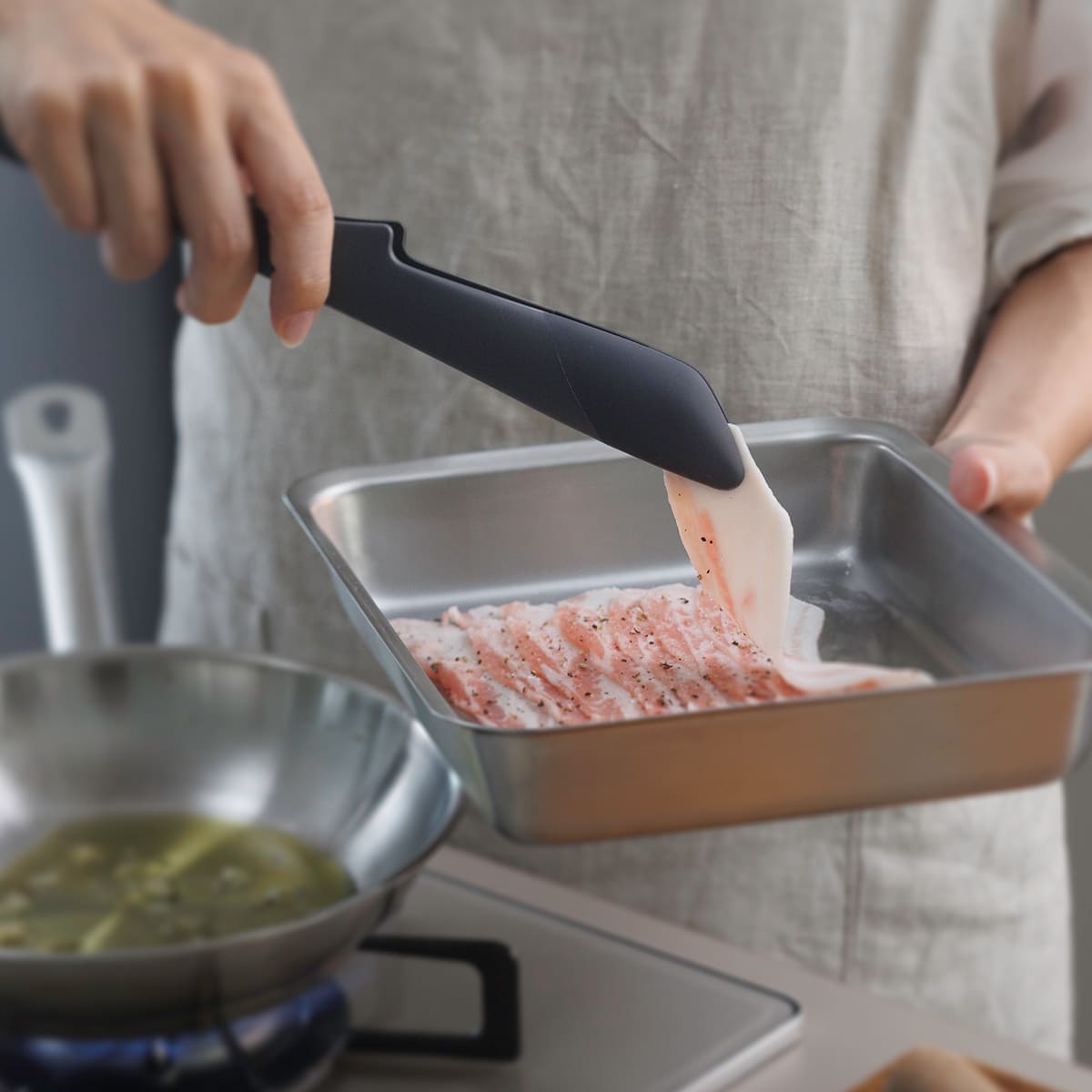 【marna】つかみやすいトング