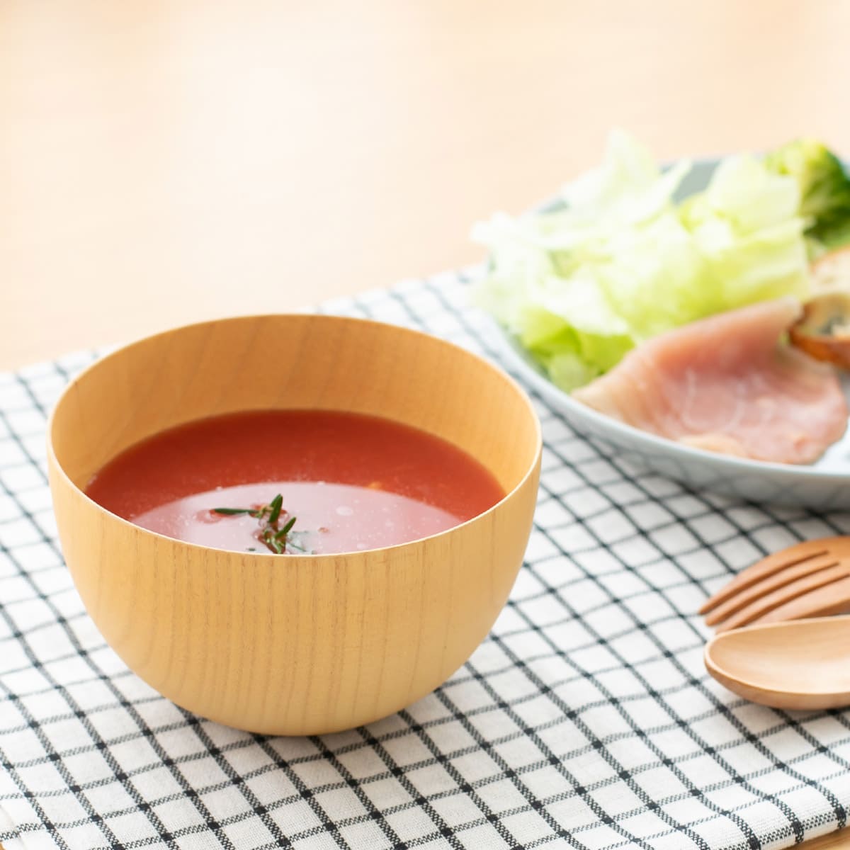 食洗器対応 天然木のウッドボウル 大