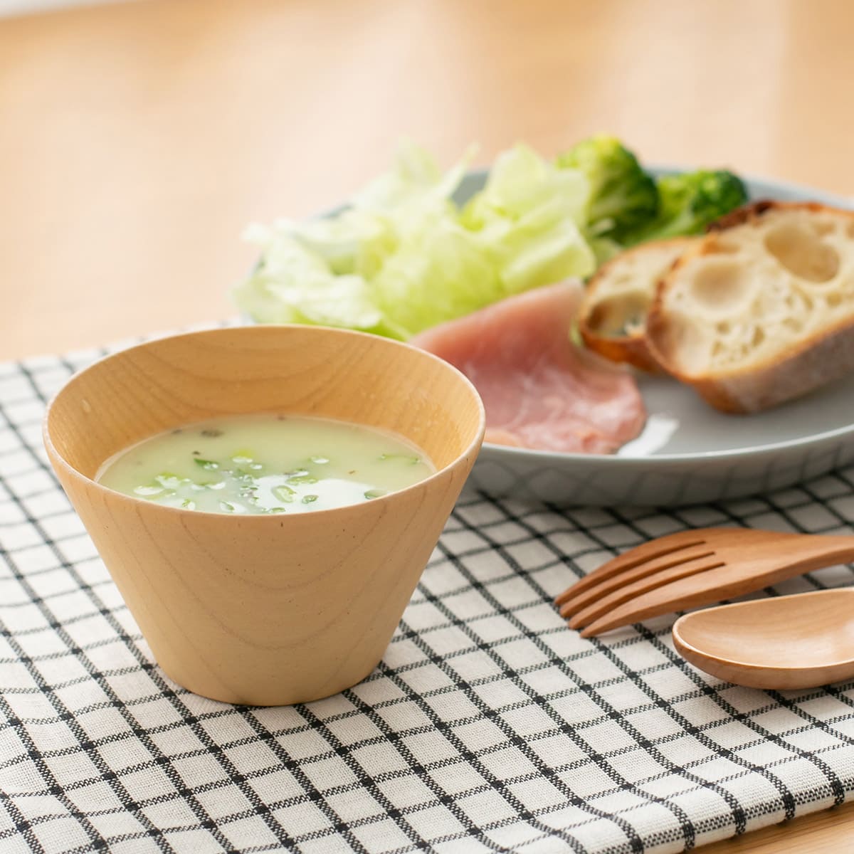 食洗器対応 天然木のウッドボウル 中