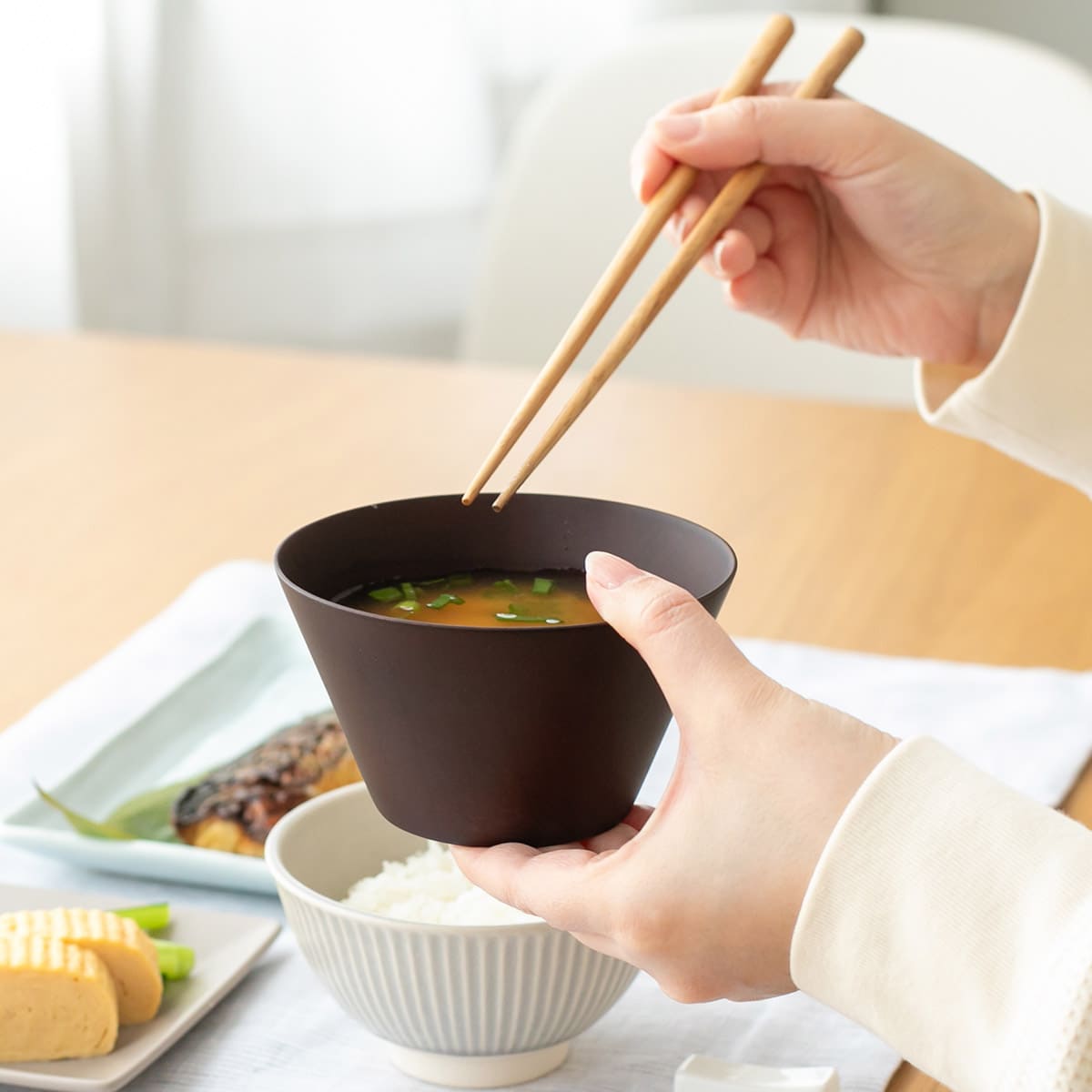 食洗器対応 天然木のウッドボウル 中