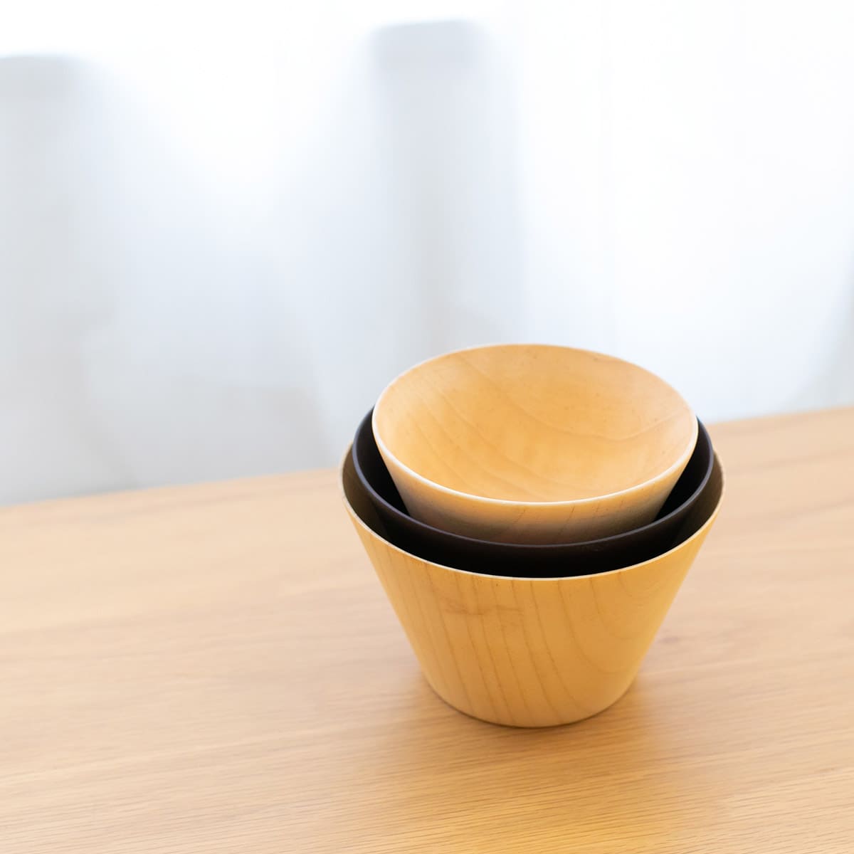 食洗器対応 天然木のウッドボウル 中