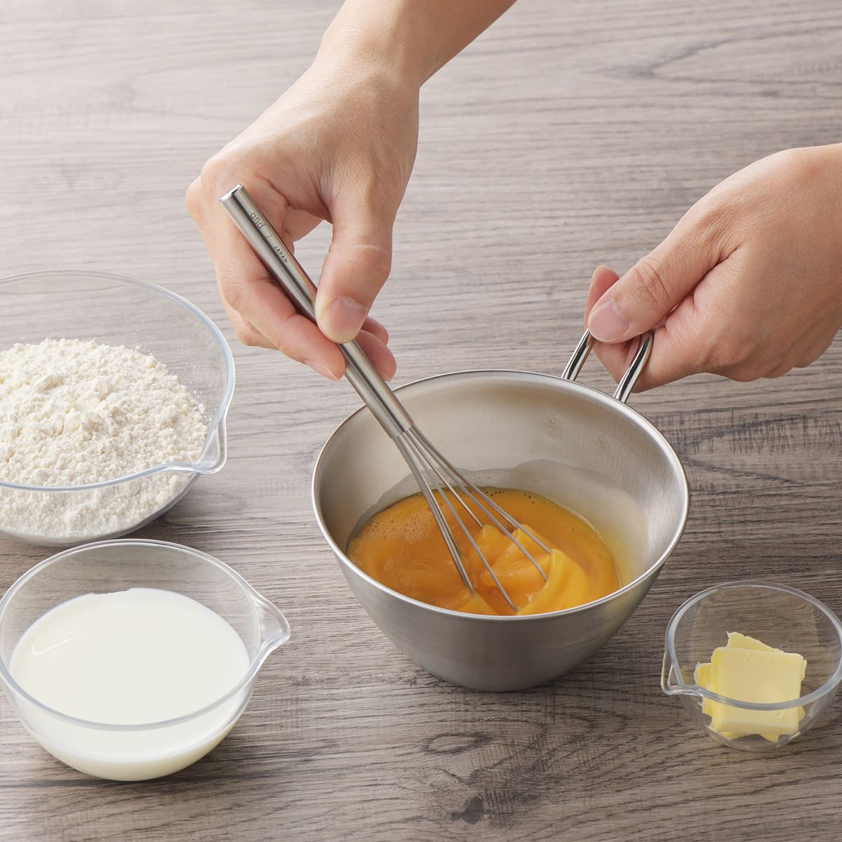 【and】ステンレスミニ泡立て