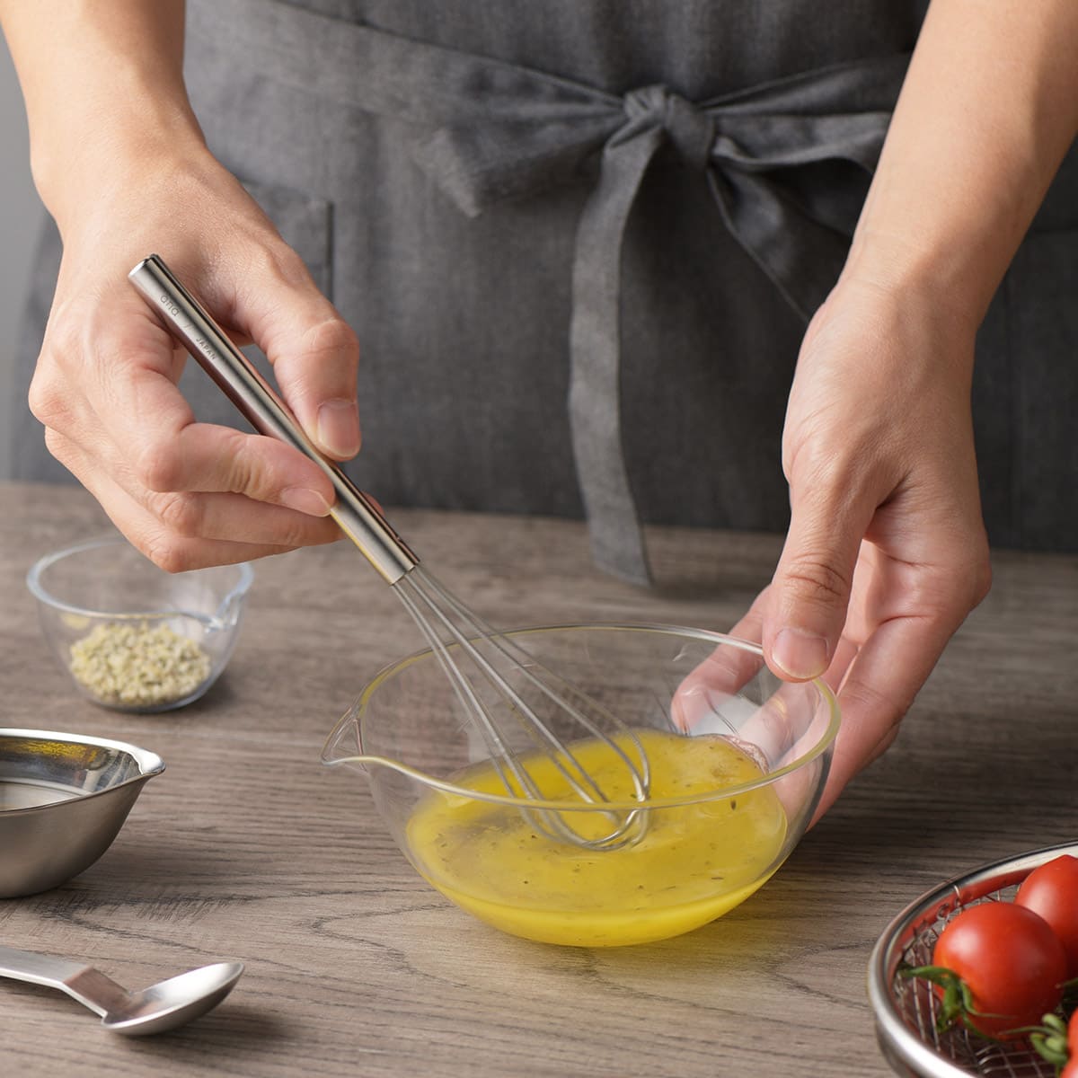 【and】ステンレスミニ泡立て