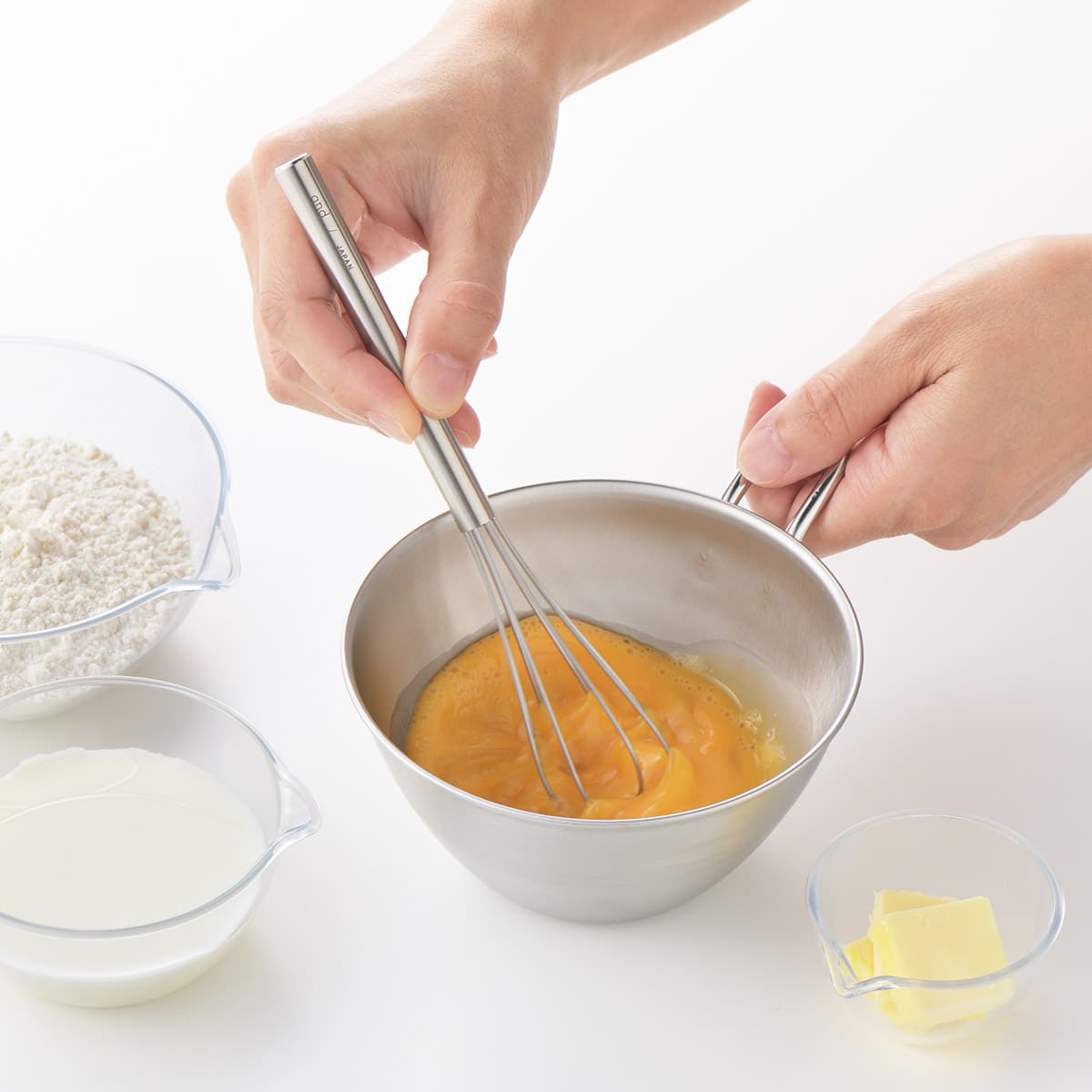 【and】ステンレスミニ泡立て