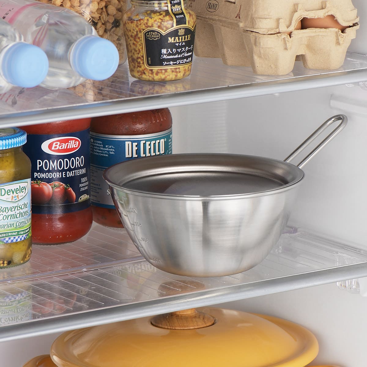 【and】ステンレス手付きボウル16cm