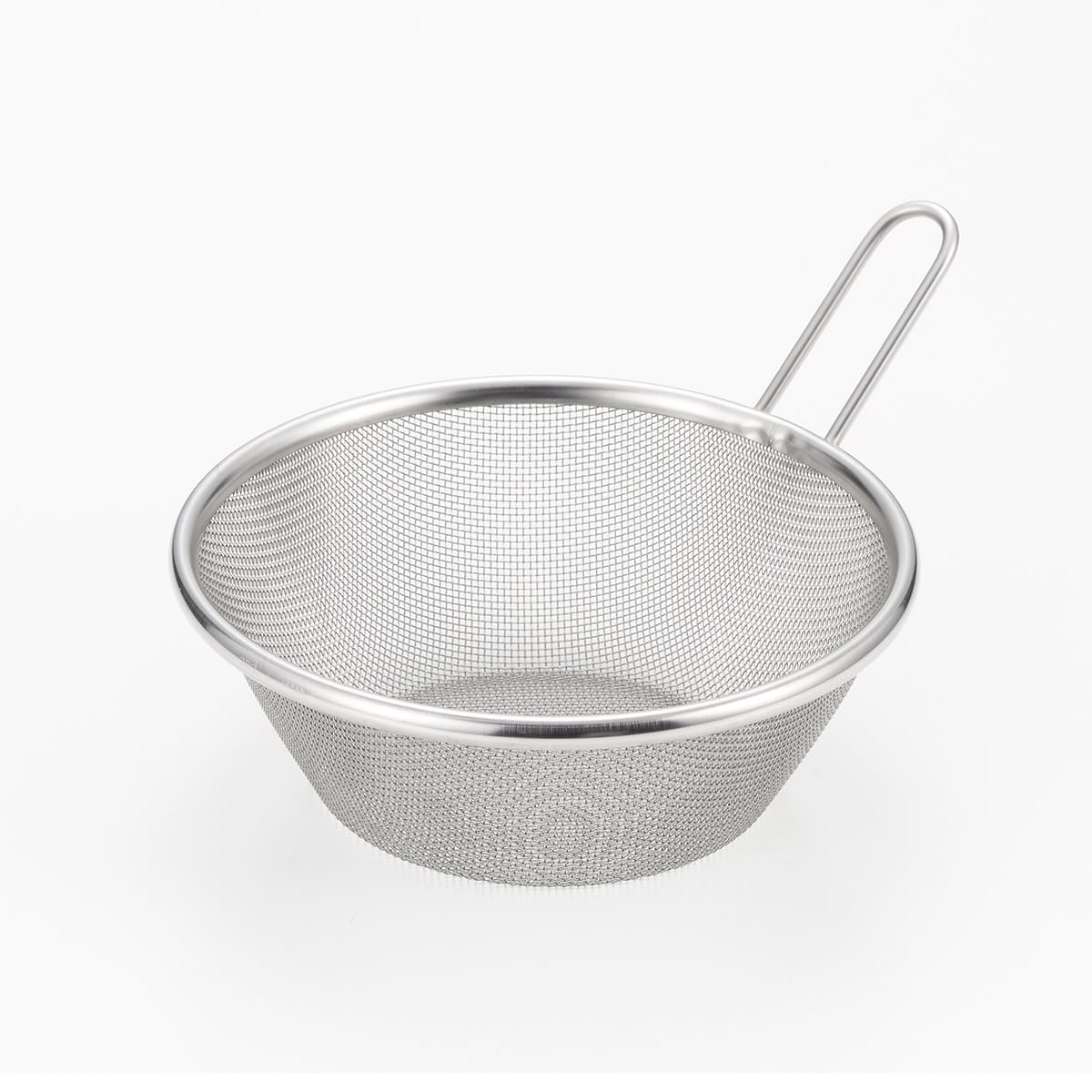 【and】ステンレス手付きストレーナー16cm深型