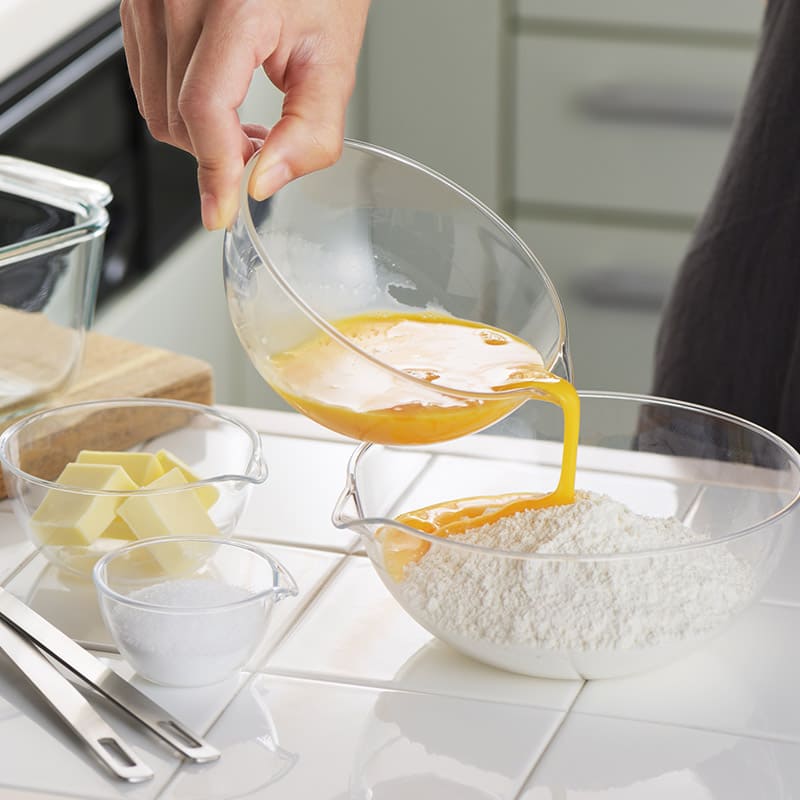 【and】軽くて割れないレンジボウル4PCS