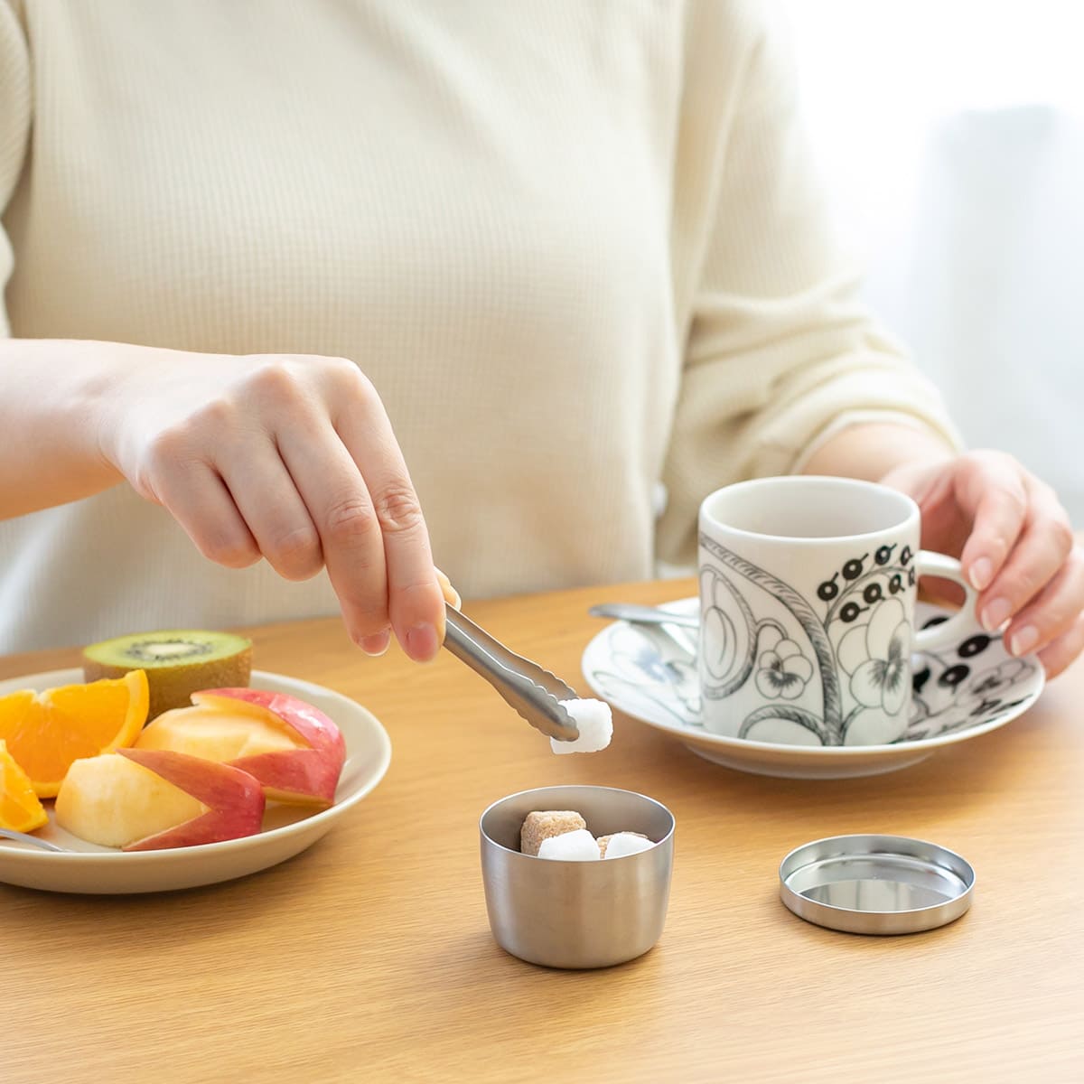 【and】ステンレスまる缶