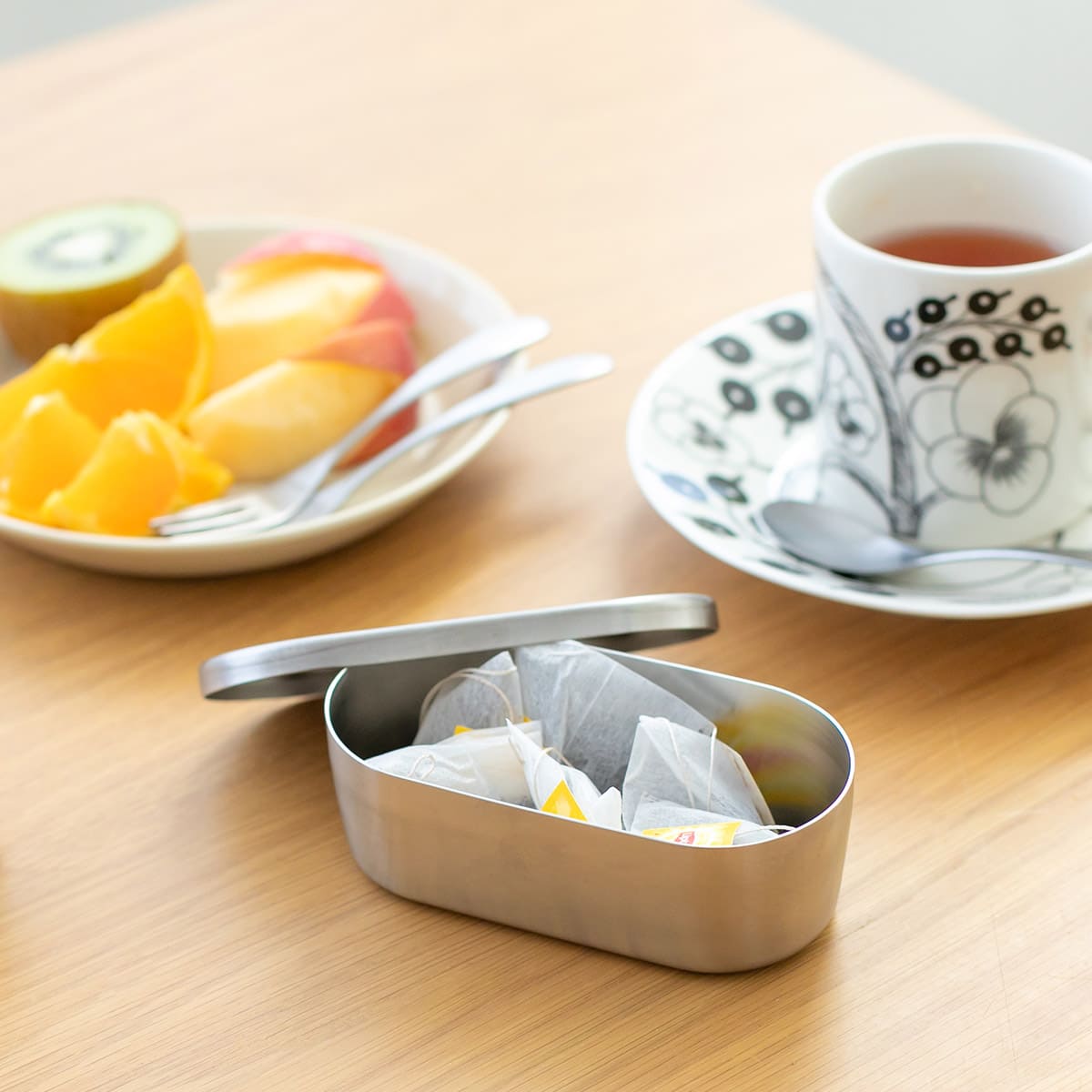 【and】ステンレスながまる缶