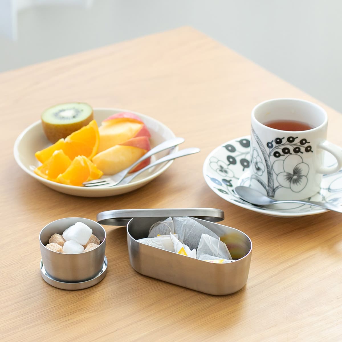 【and】ステンレスながまる缶