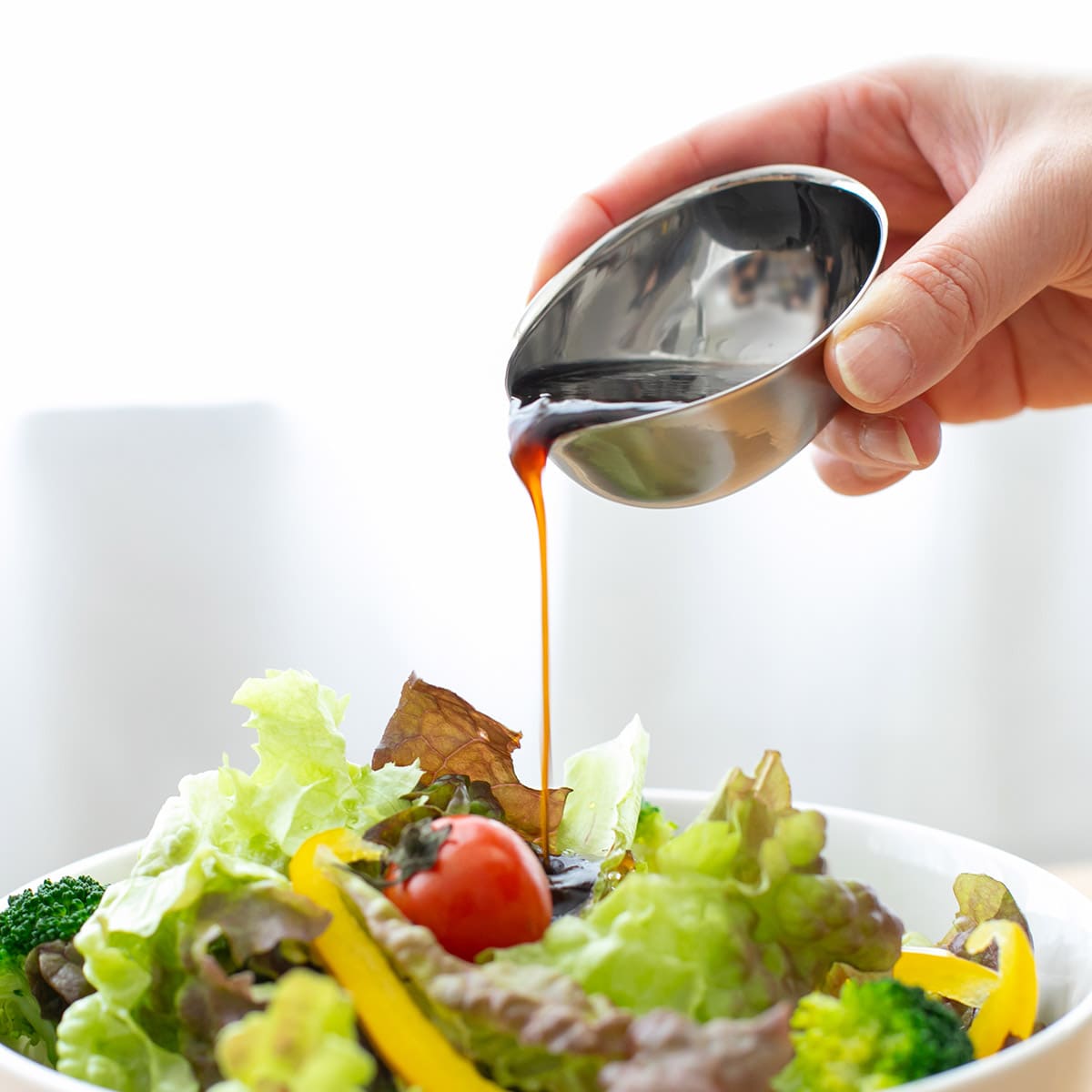 【and】ステンレスしずく型ボウル