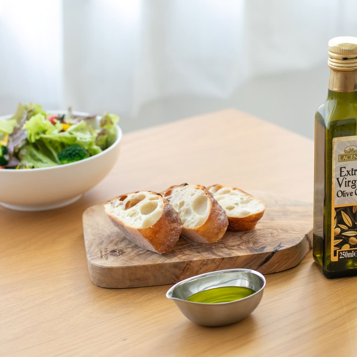 【and】ステンレスしずく型ボウル