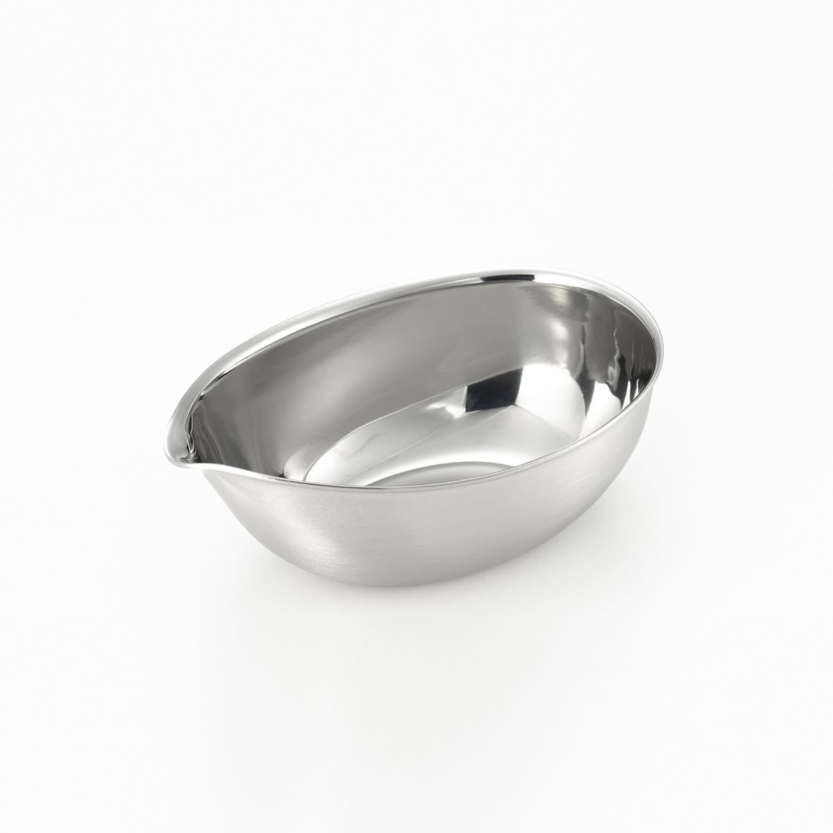 【and】ステンレスしずく型ボウル