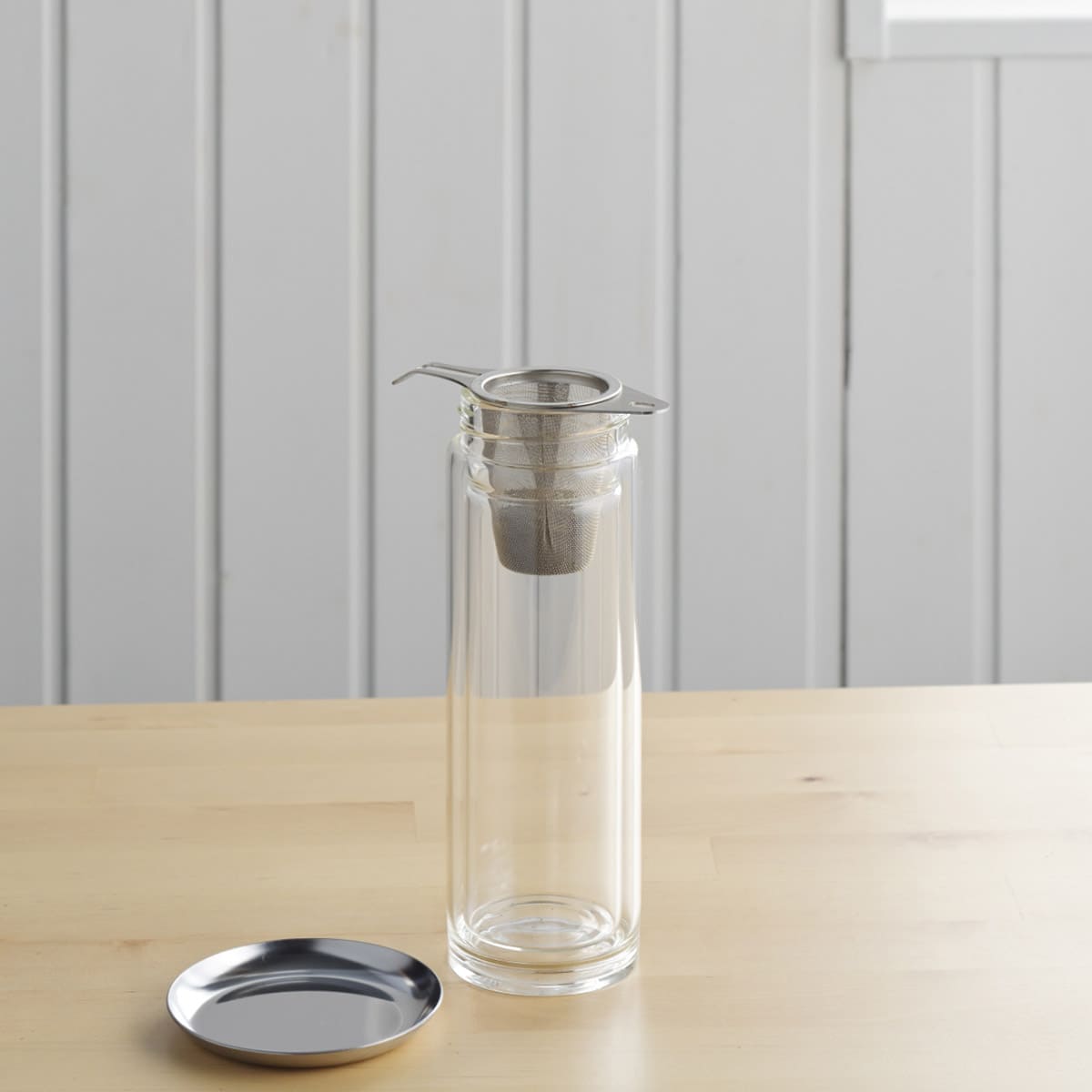 【and】ステンレススリムな茶こし