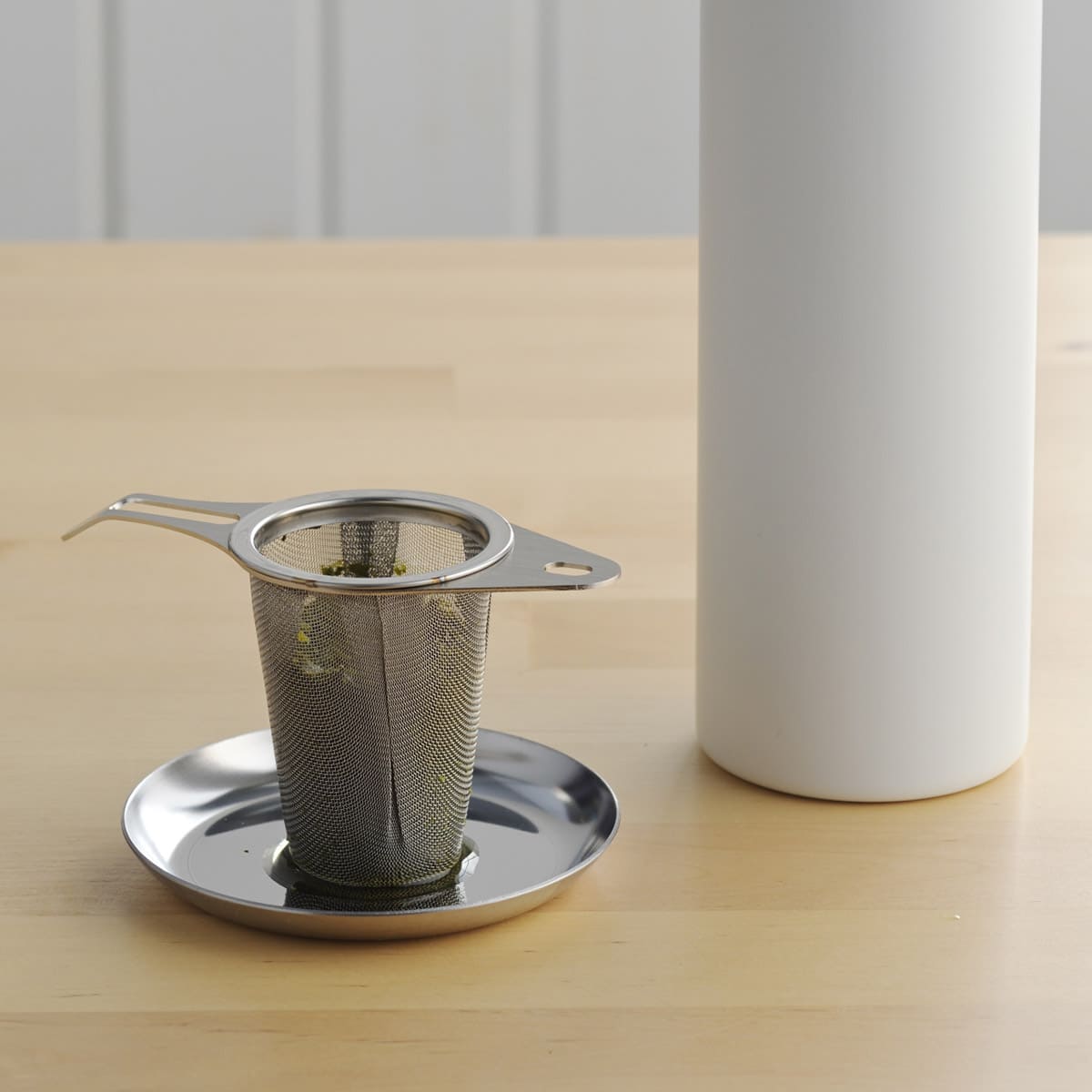 【and】ステンレススリムな茶こし