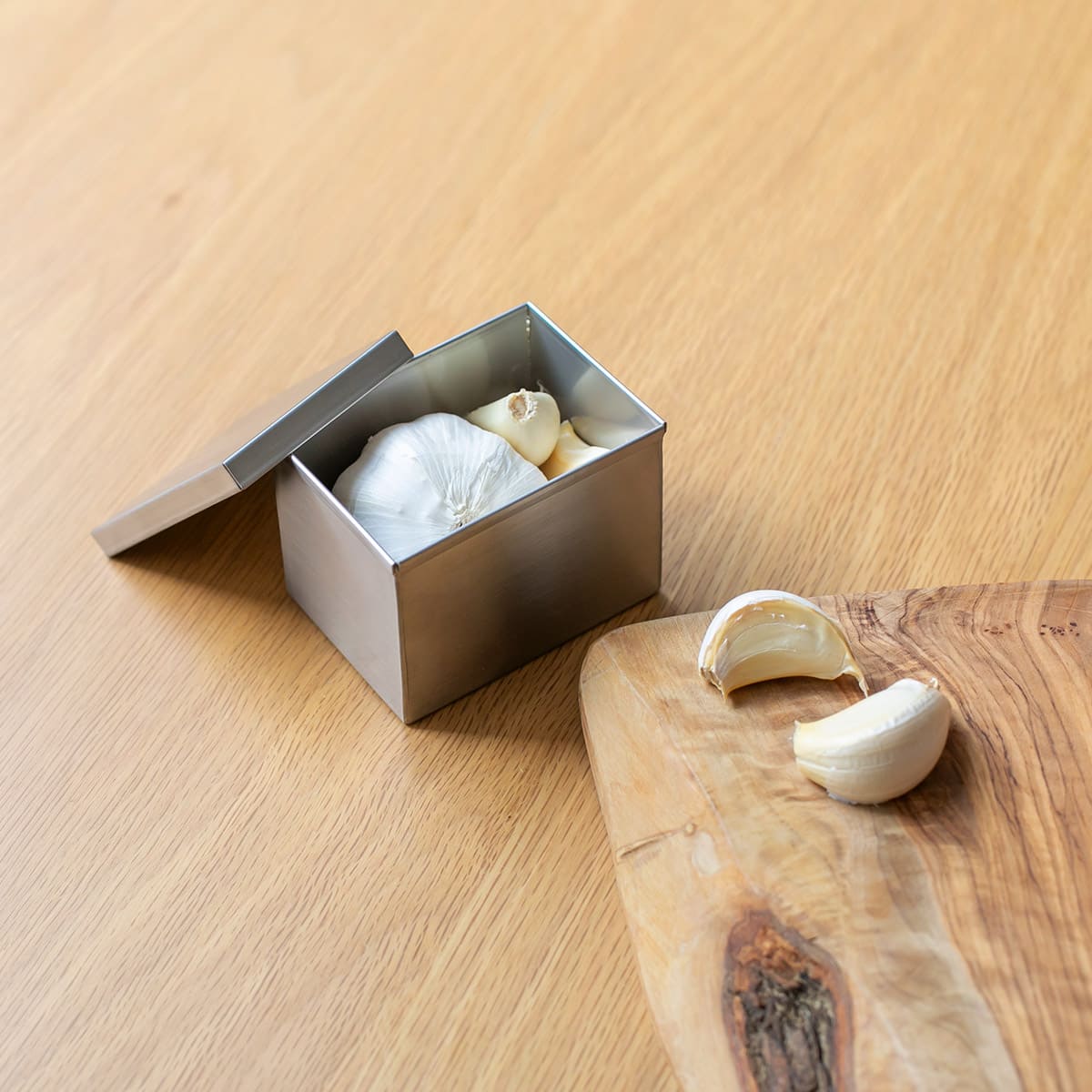 【and】ステンレス角缶 小