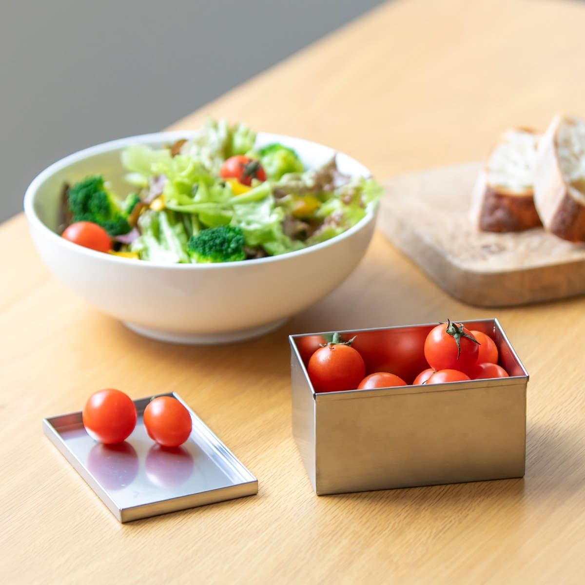 【and】ステンレス角缶 中