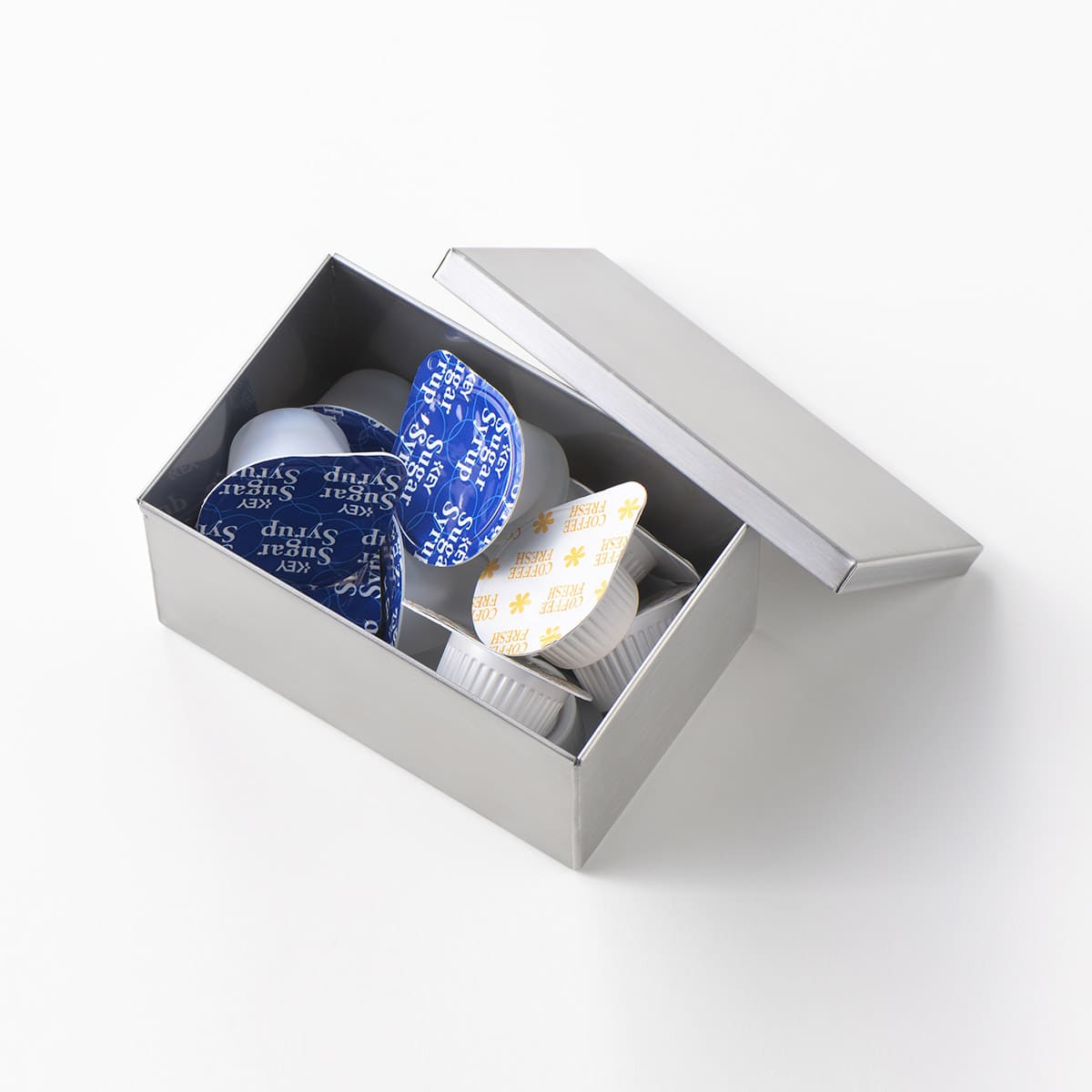 【and】ステンレス角缶 中