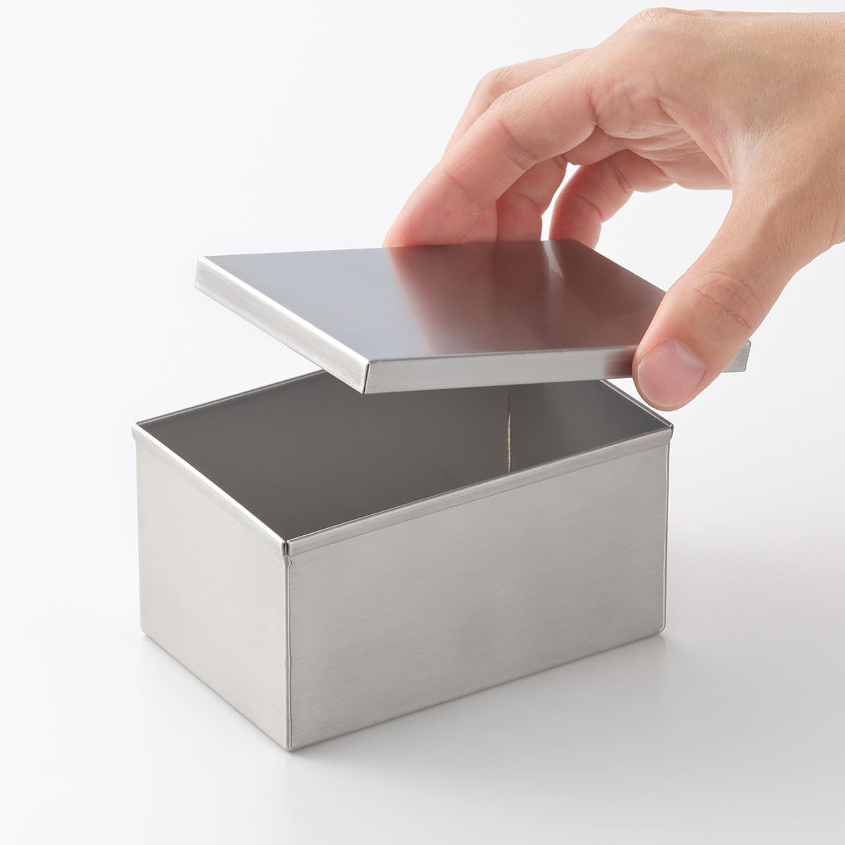 【and】ステンレス角缶 中