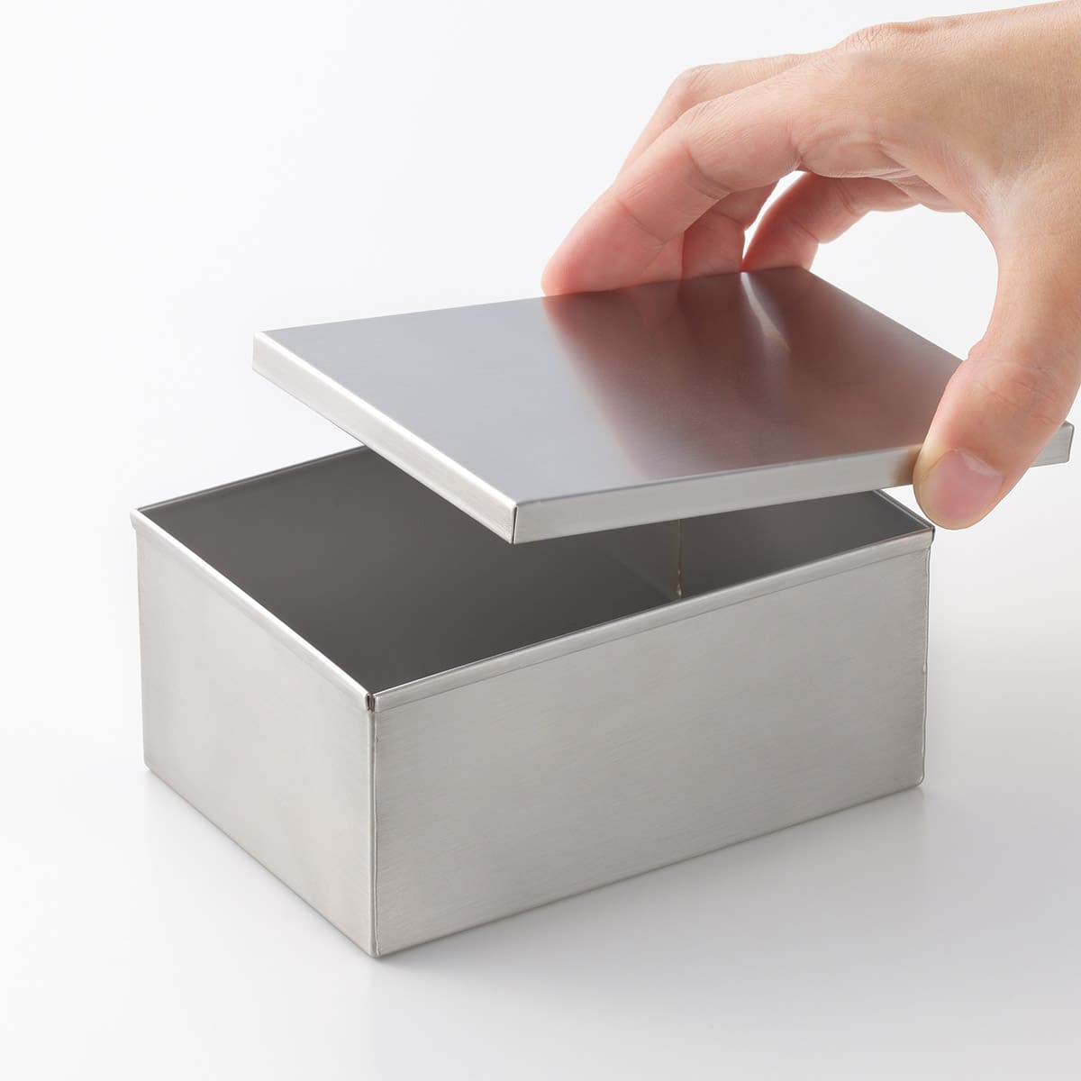 【and】ステンレス角缶 大