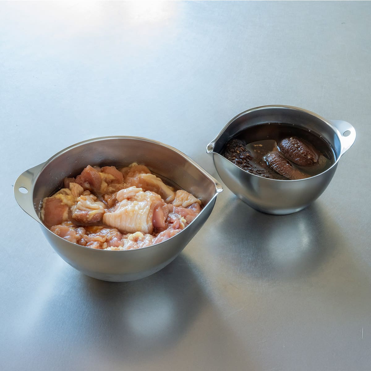 ピタッと切れるボウル 11・15cmセット