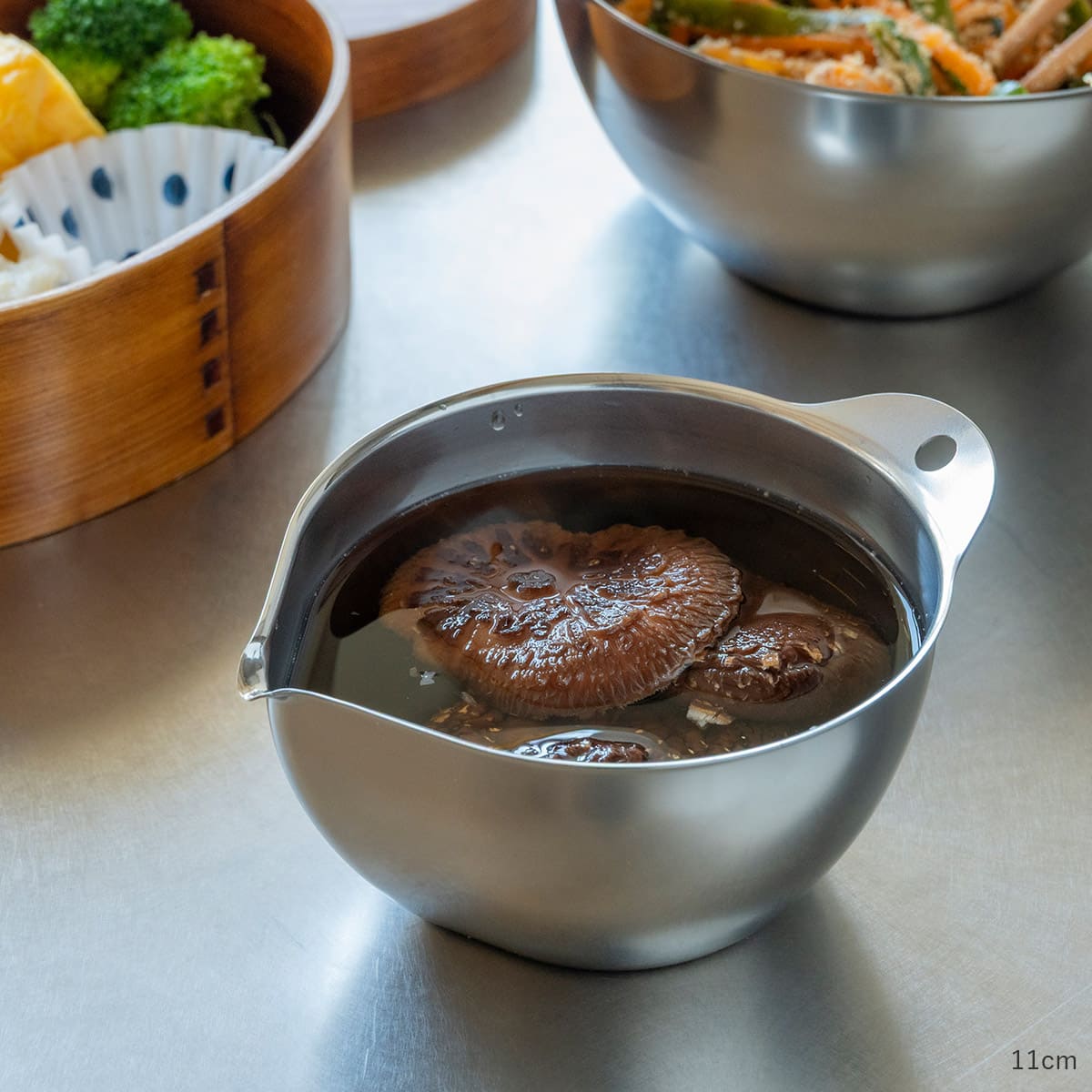 ピタッと切れるボウル 11・15cmセット