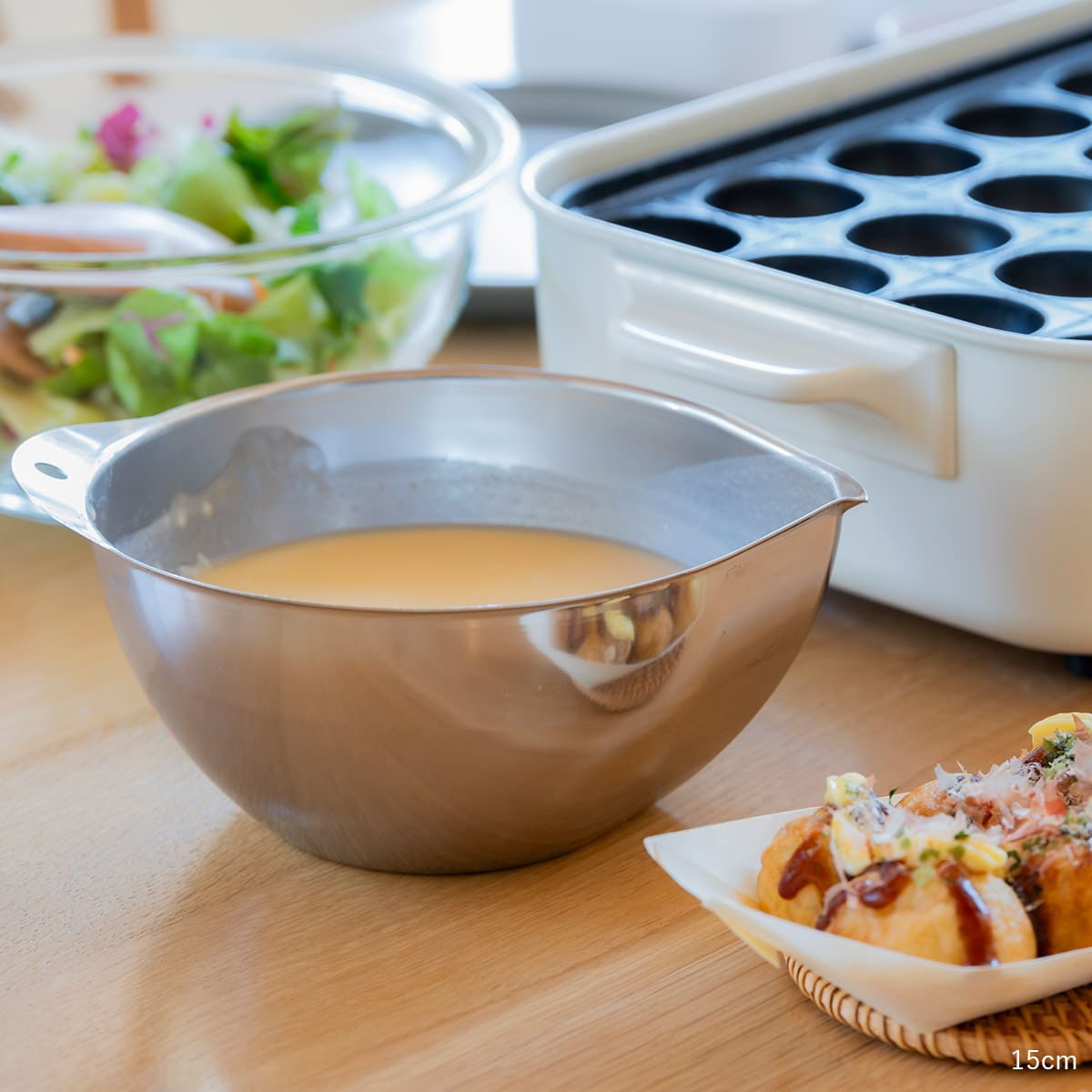 ピタッと切れるボウル 11・15cmセット
