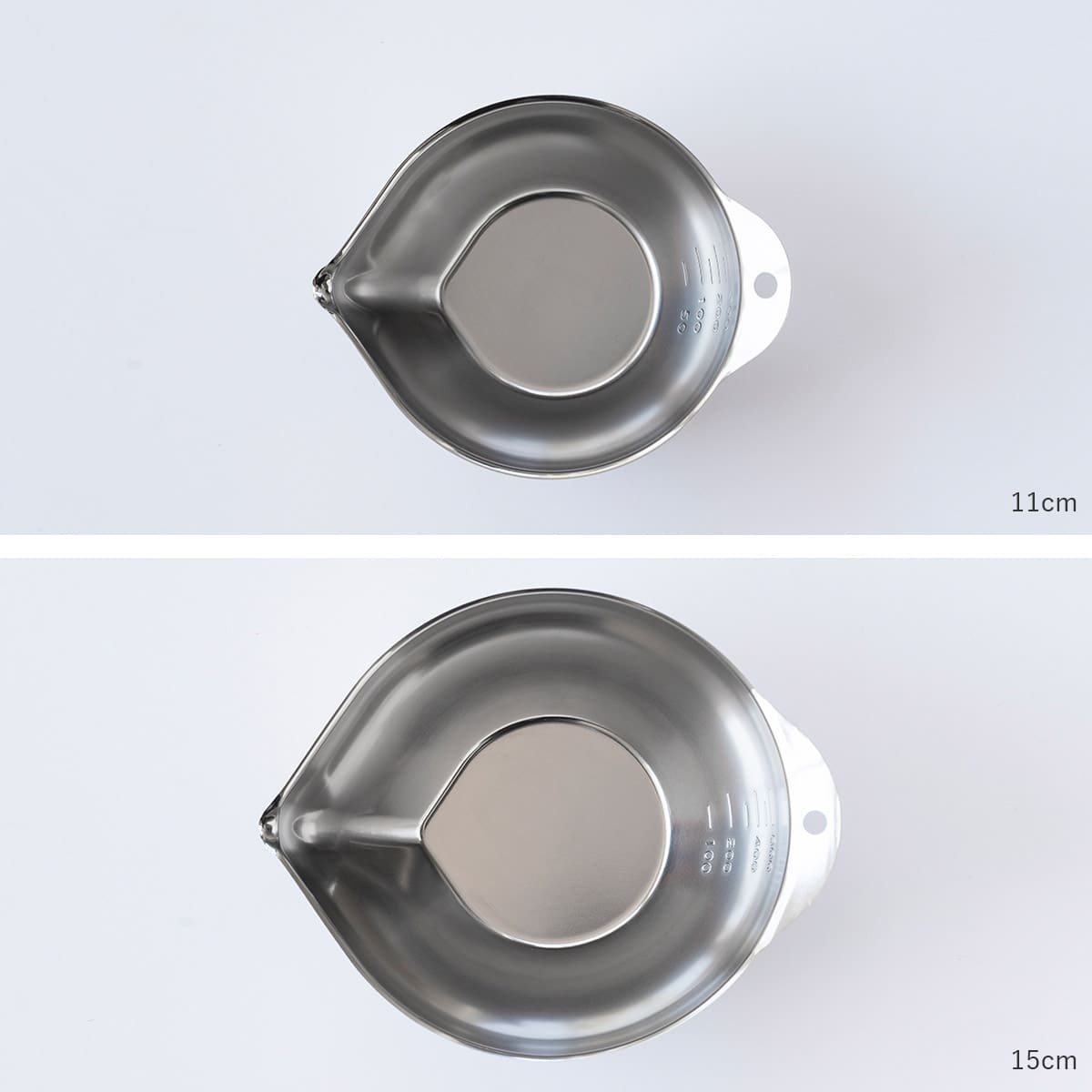 ピタッと切れるボウル 11・15cmセット