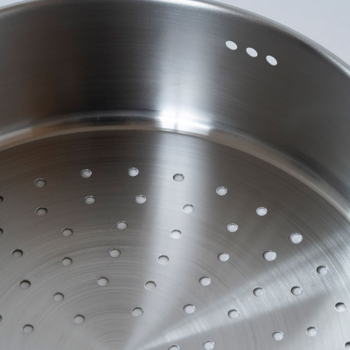 【bws SELECTION】ステンレスせいろ浅 フタ付2点セット