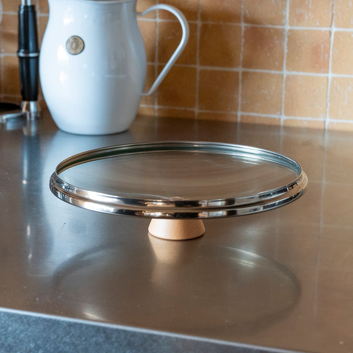 【bws SELECTION】ステンレスせいろ深 フタ・ザル付3点セット