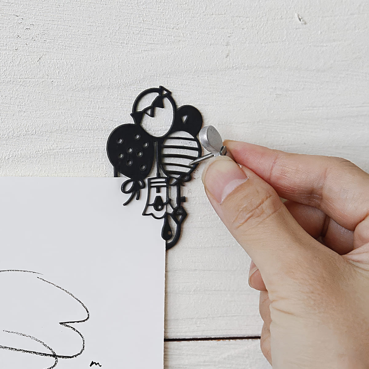 アルミの飾りピン 5個入