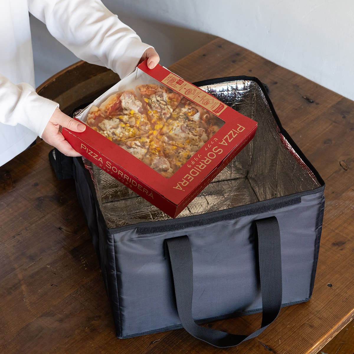 保冷3WAYシート収納ボックスバッグ