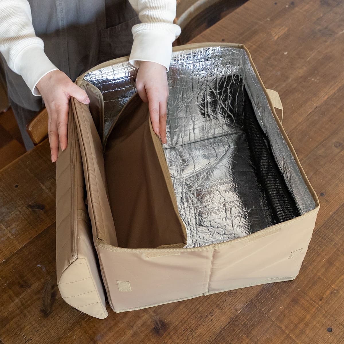 保冷3WAYシート収納ボックスバッグ