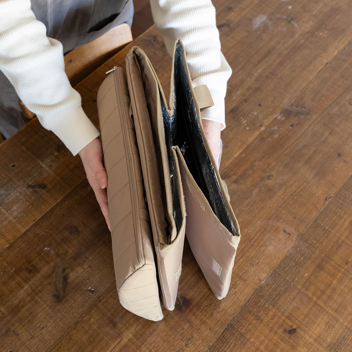 保冷3WAYシート収納ボックスバッグ