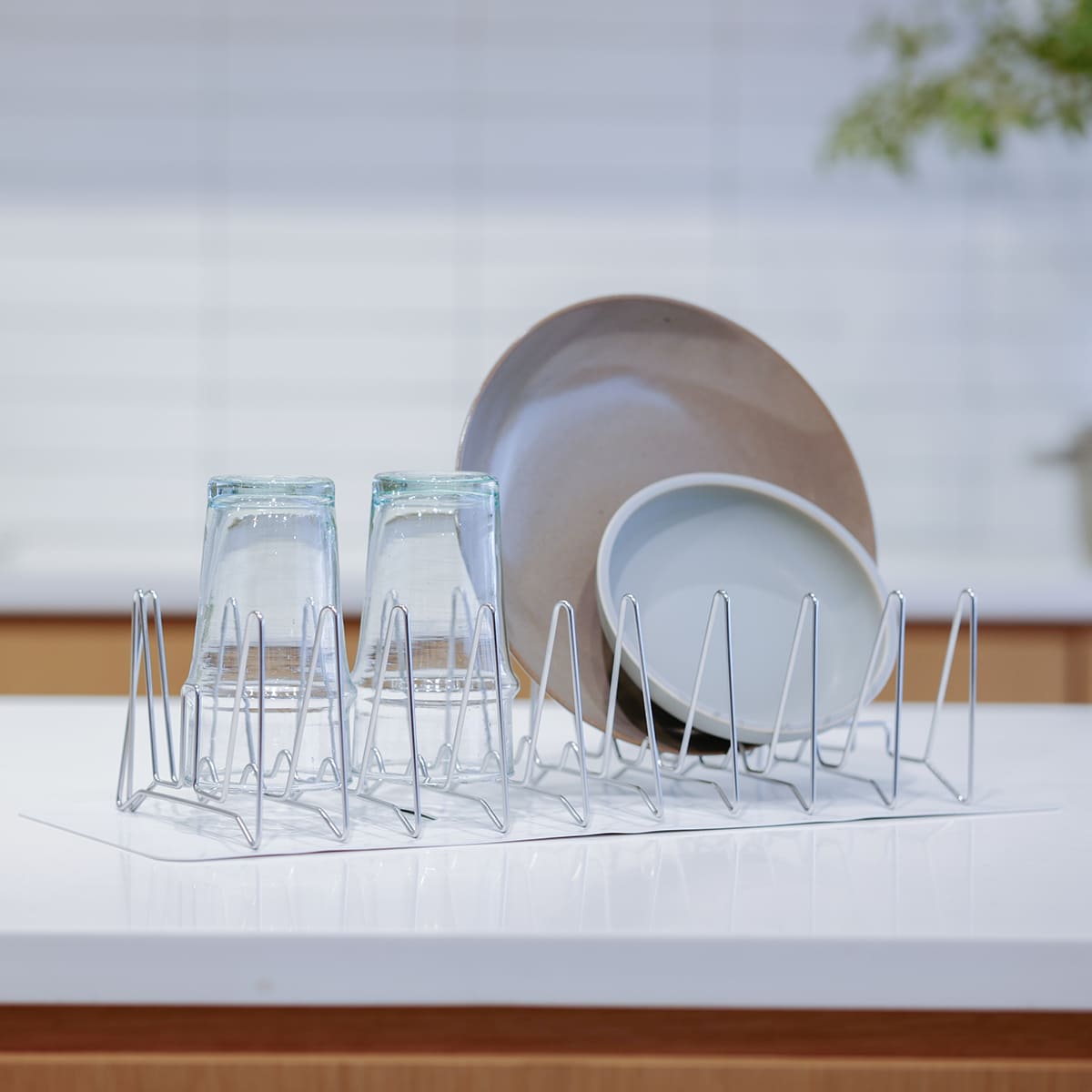 コンパクトになる水切りラック