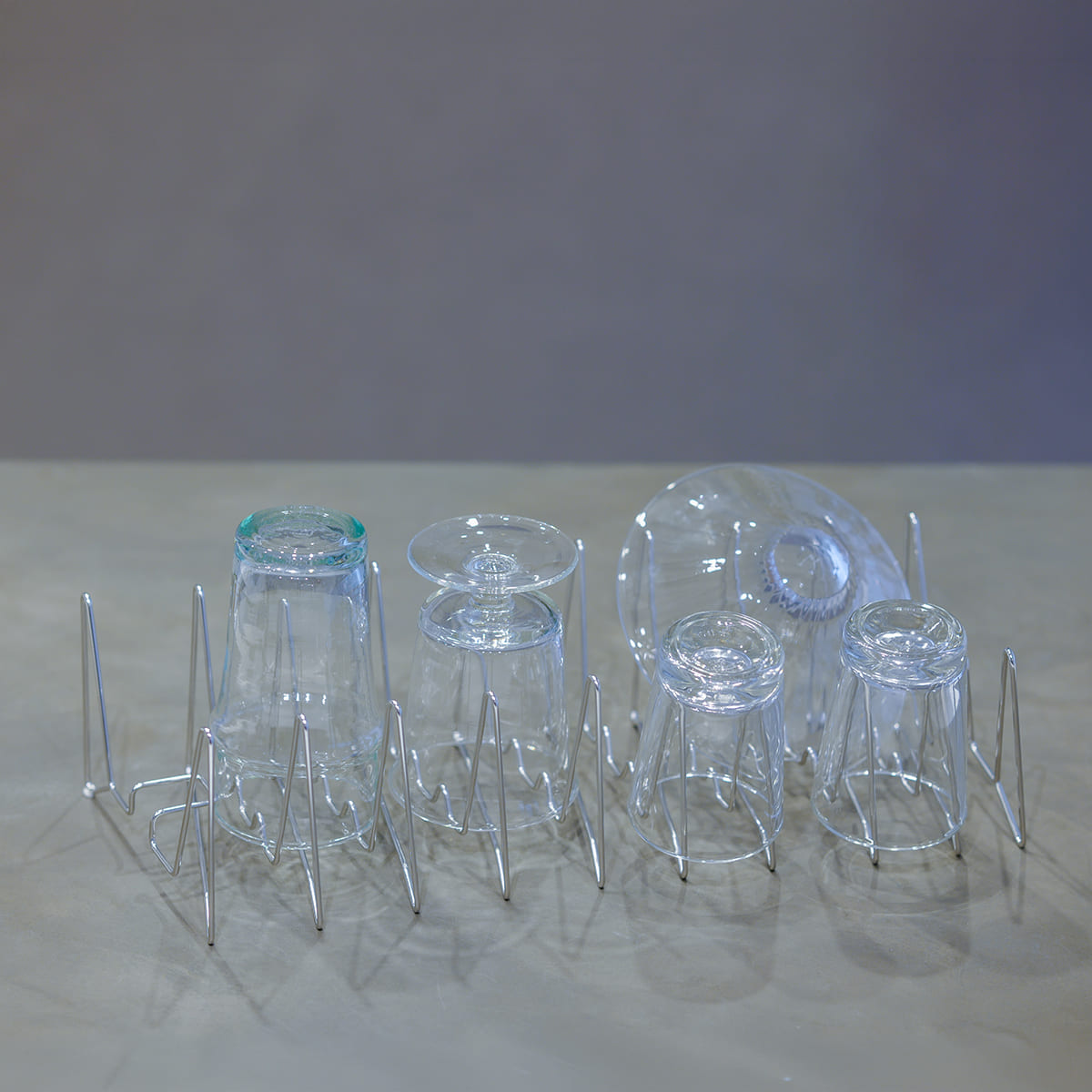 コンパクトになる水切りラック