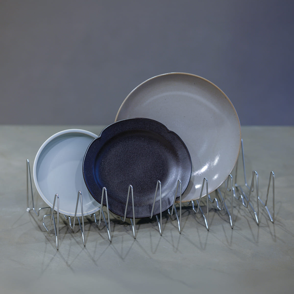 コンパクトになる水切りラック