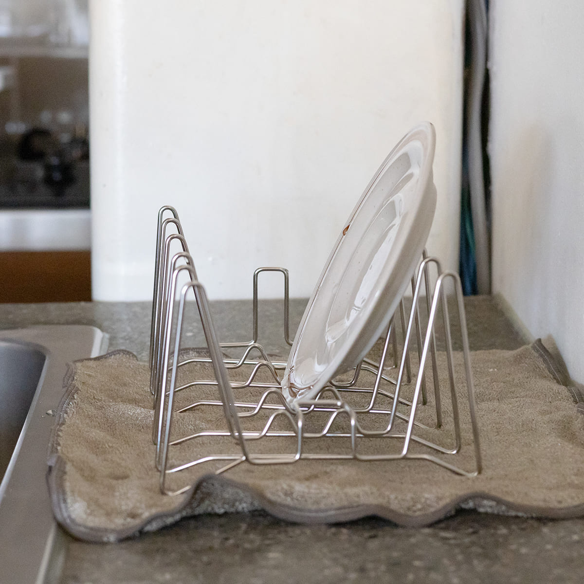 コンパクトになる水切りラック ハーフサイズ