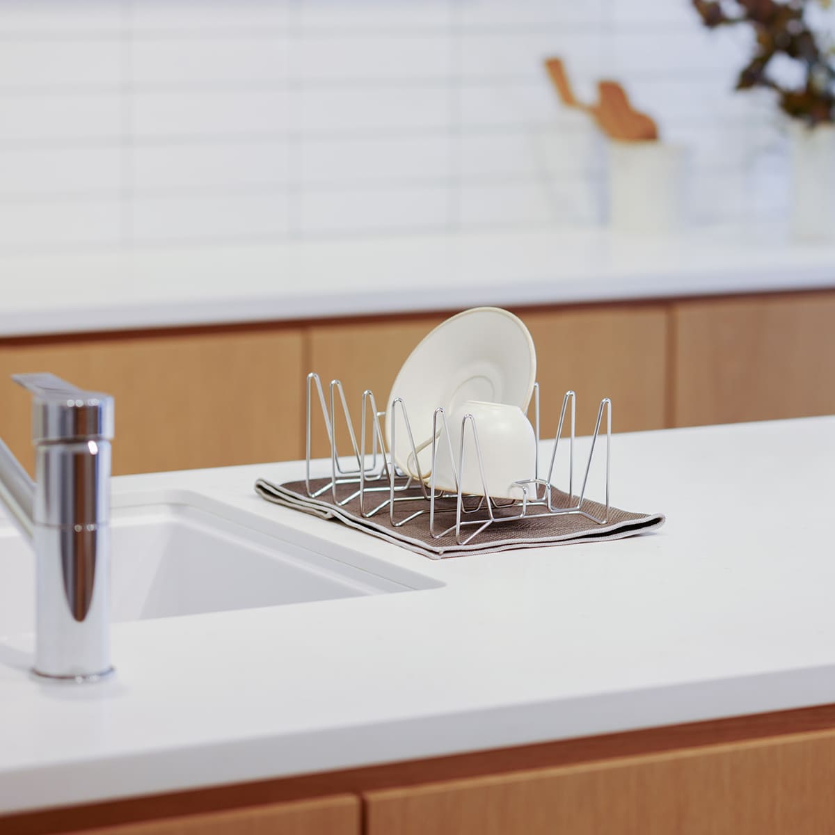 コンパクトになる水切りラック ハーフサイズ