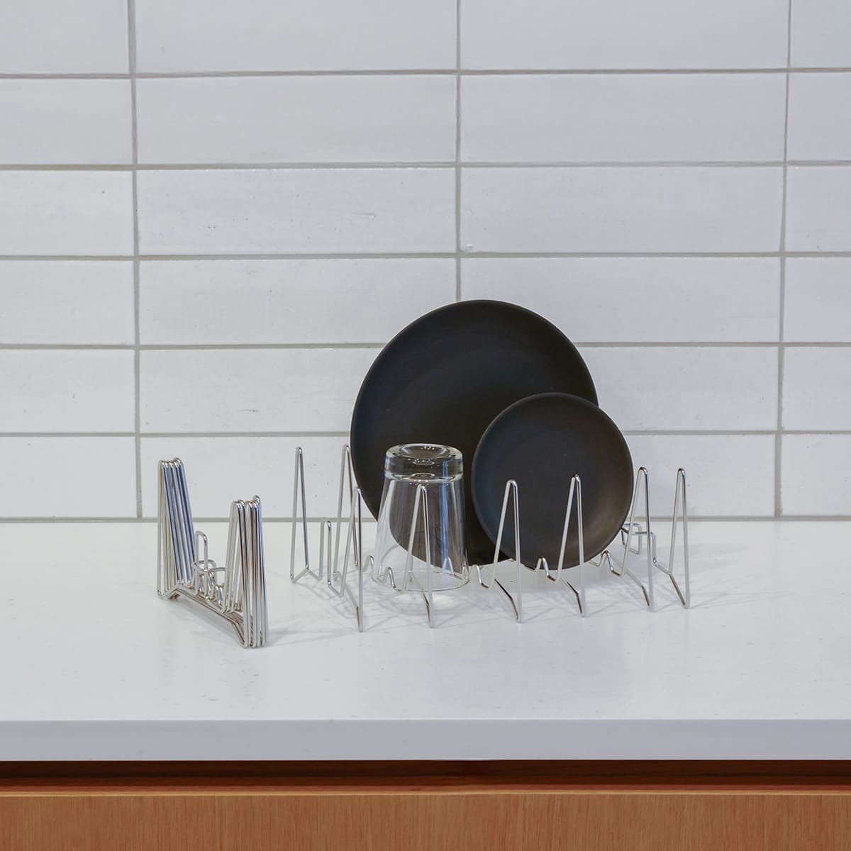 コンパクトになる水切りラック ハーフサイズ