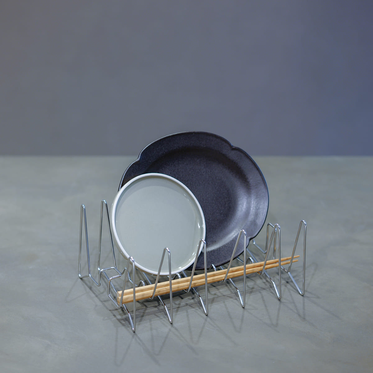 コンパクトになる水切りラック ハーフサイズ